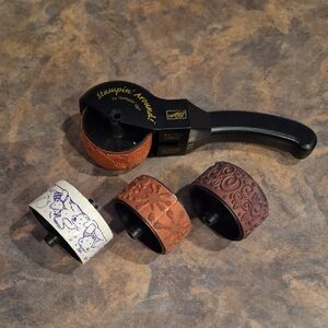 STAMPIN'' UP! Standard Roller Stamp Set, Handle & 4 Rolling Stamps